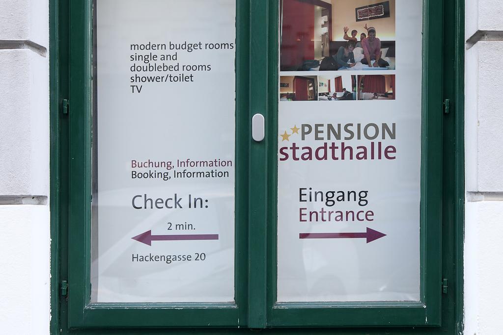 Pension Stadthalle Bed and Breakfast Wenen Buitenkant foto