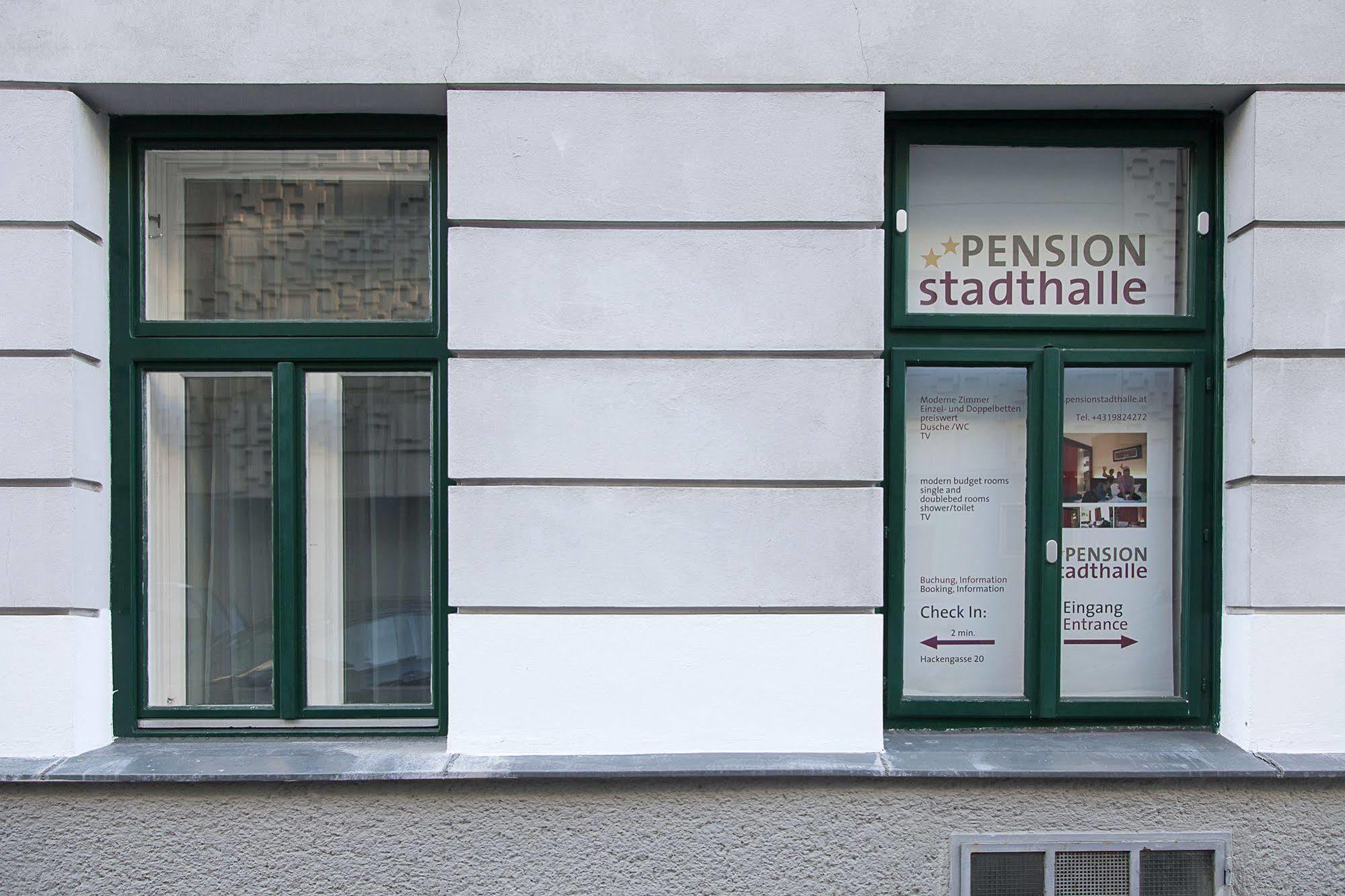 Pension Stadthalle Bed and Breakfast Wenen Buitenkant foto