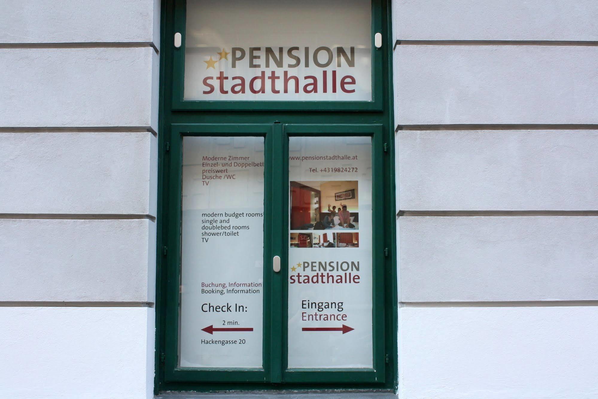 Pension Stadthalle Bed and Breakfast Wenen Buitenkant foto